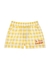 KIDS Future Is Bright gingham cotton shorts - MINI RODINI
