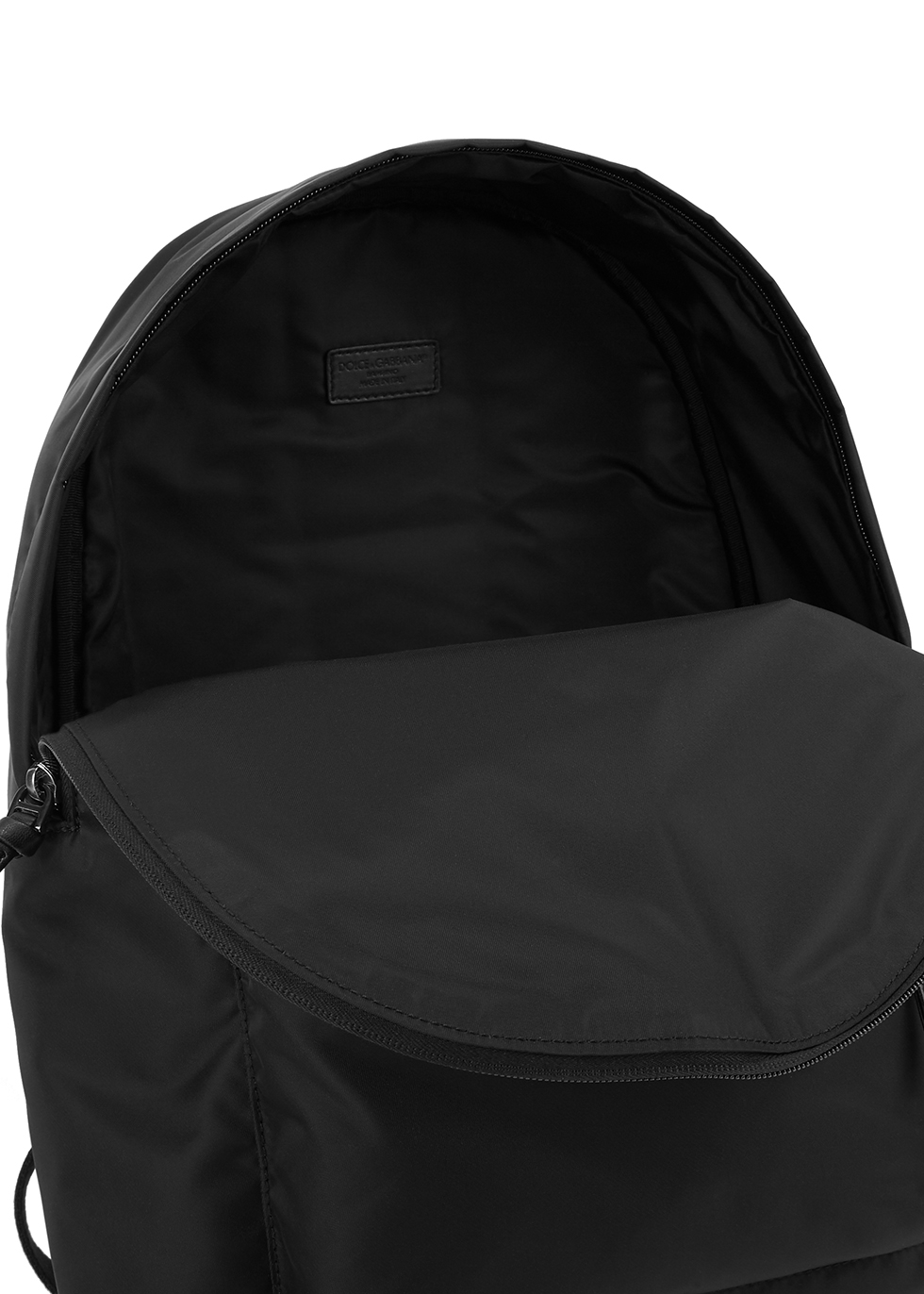 Harvey Nichols Accessories Bags Luggage KIDS Black logo nylon backpack 