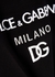 KIDS Black logo cotton sweatshirt (8-12 years) - Dolce & Gabbana