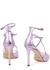 Azia 95 metallic lilac leather sandals - Jimmy Choo