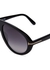 Camilo black oval-frame sunglasses - Tom Ford
