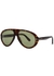 Camilo tortoiseshell oval-frame sunglasses - Tom Ford