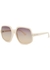 Delphine white oversized sunglasses - Tom Ford