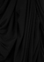 Jordana black ruched stretch-jersey mini dress - Isabel Marant