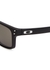 Holbrook matte black rectangle-frame sunglasses - Oakley