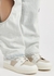 White panelled leather sneakers - Acne Studios
