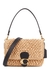 Tabby sand textured straw cross-body bag - Coach