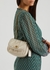 Pillow Madison 18 ivory leather cross-body bag - Coach