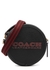 Kia black leather cross-body bag - Coach