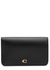 Slim black leather wallet - Coach