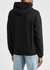 Black logo hooded cotton sweatshirt - ICE CREAM