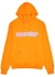 Orange logo hooded cotton sweatshirt - ICE CREAM
