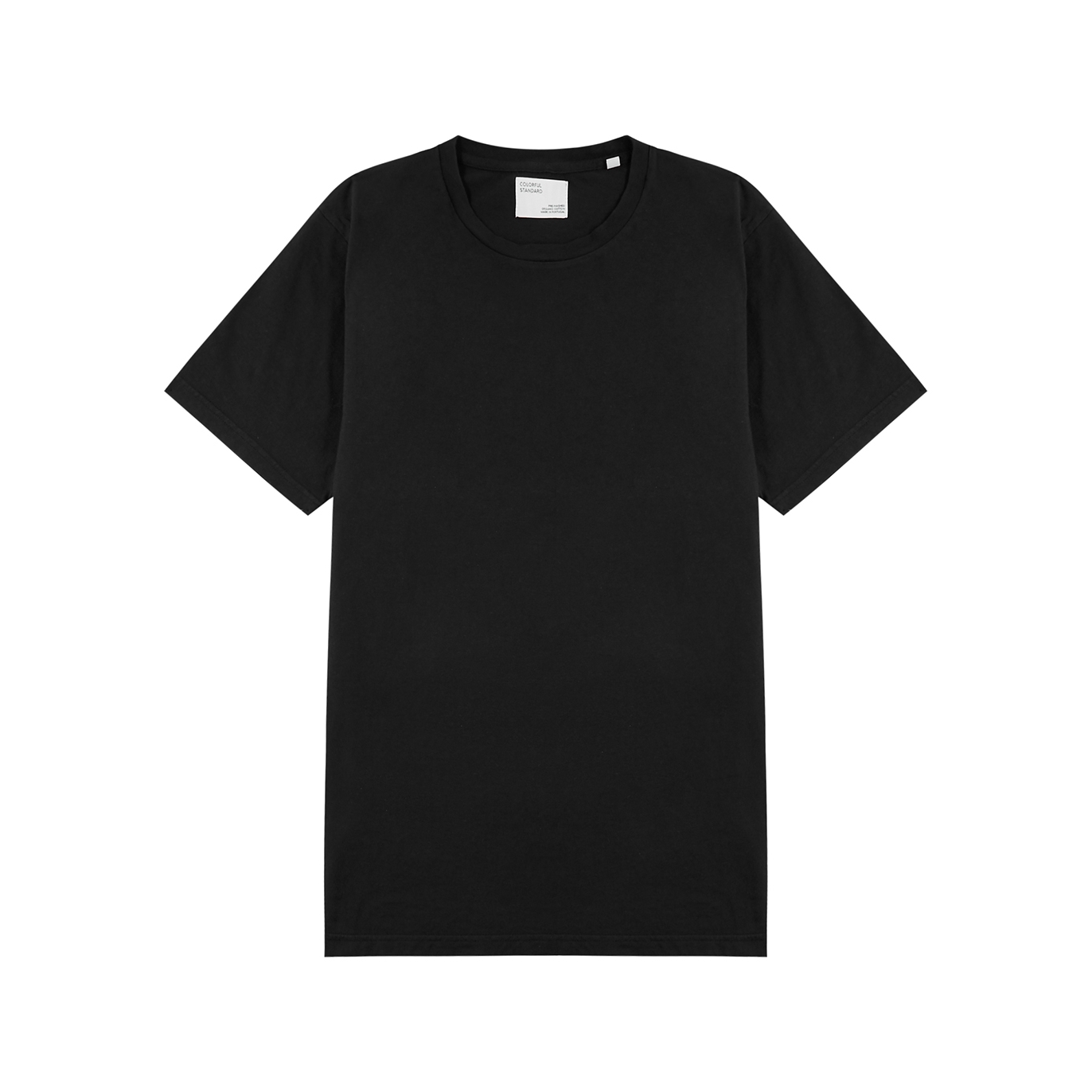 Colorful Standard Black Cotton T-shirt