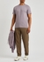 Lilac cotton T-shirt - COLORFUL STANDARD