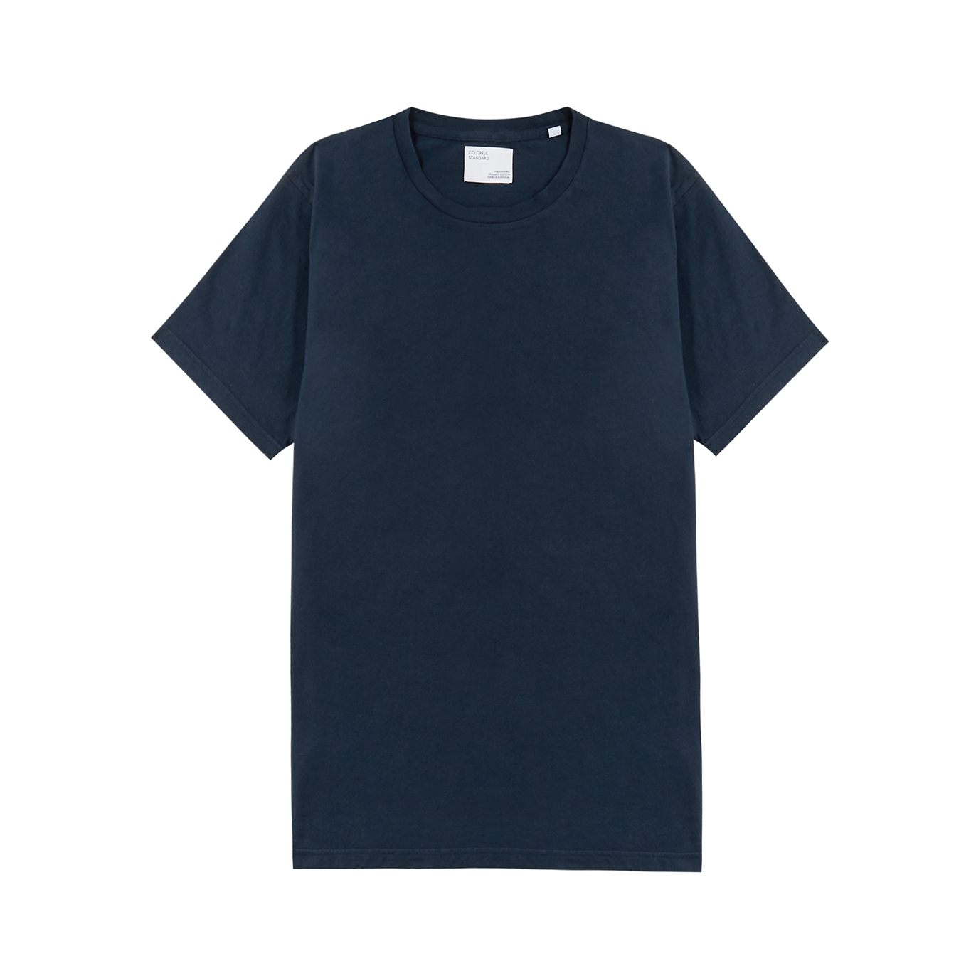 Colorful Standard Cotton T-shirt - Navy - XL