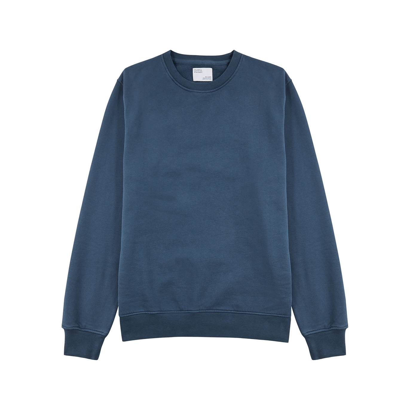 Colorful Standard Petrol Blue Cotton Sweatshirt