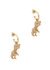 Rexy embellished gold-tone hoop earrings - Coach