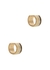 Signature C gold-tone hoop earrings - Coach