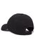 Black embroidered cotton cap - Paco Rabanne