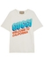 Off-white logo-print cotton T-shirt - Gucci