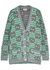 GG-intarsia cotton-blend cardigan - Gucci