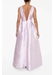 Camilla lilac metallic cut out maxi dress - True Decadence