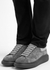 Oversized grey suede sneakers - Alexander McQueen