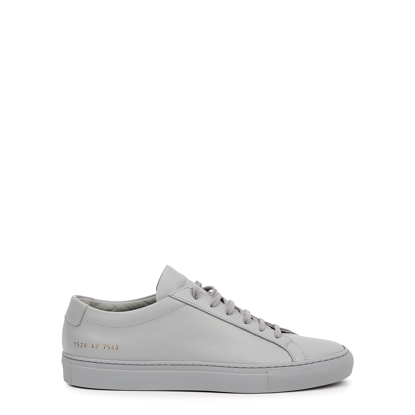 Common Projects Original Achilles Grey Leather Sneakers - 8