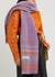 Vanna tartan alpaca-blend scarf - Acne Studios