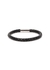 Black woven leather bracelet - Paul Smith