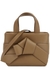 Musubi mini brown leather shoulder bag - Acne Studios