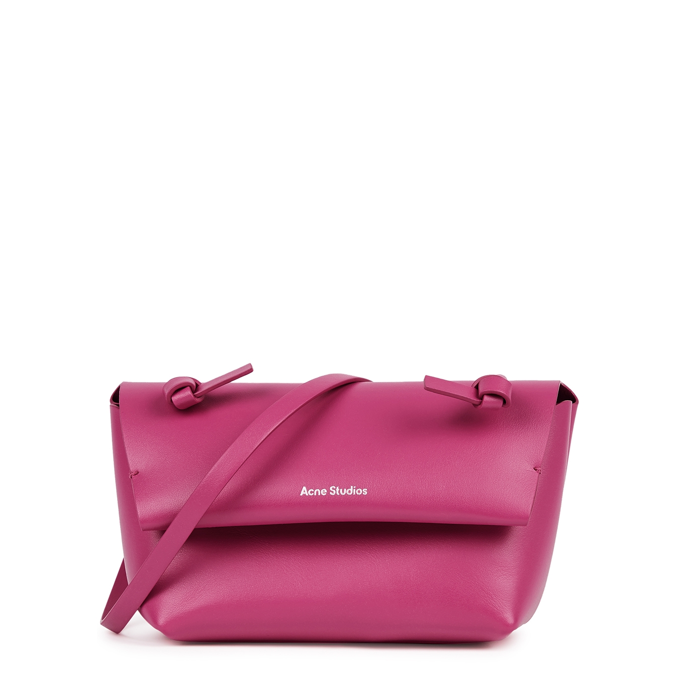 Acne Studios Alexandria Pink Leather Shoulder Bag