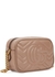 GG Marmont mini taupe leather cross-body bag - Gucci