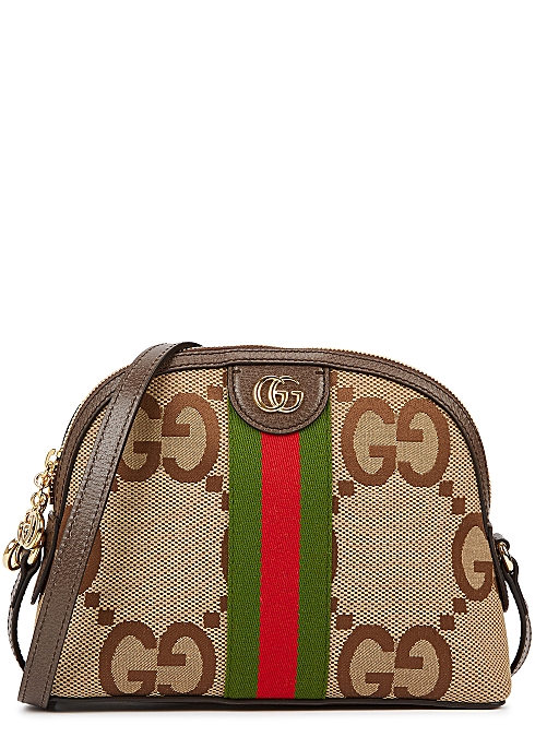 Gucci Ophidia Jumbo GG monogrammed shoulder bag - Harvey Nichols
