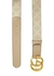 GG Supreme ivory monogrammed belt - Gucci