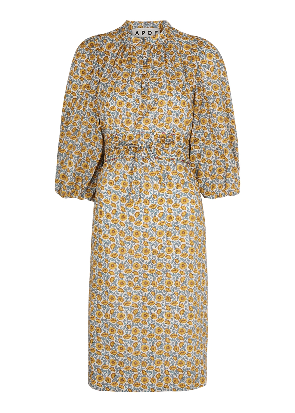 APOF Madeline floral-print cotton dress - Harvey Nichols