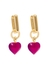 Heart 18kt gold-plated earrings - Missoma