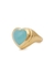Jelly Heart Gemstone 18kt gold-plated ring - Missoma