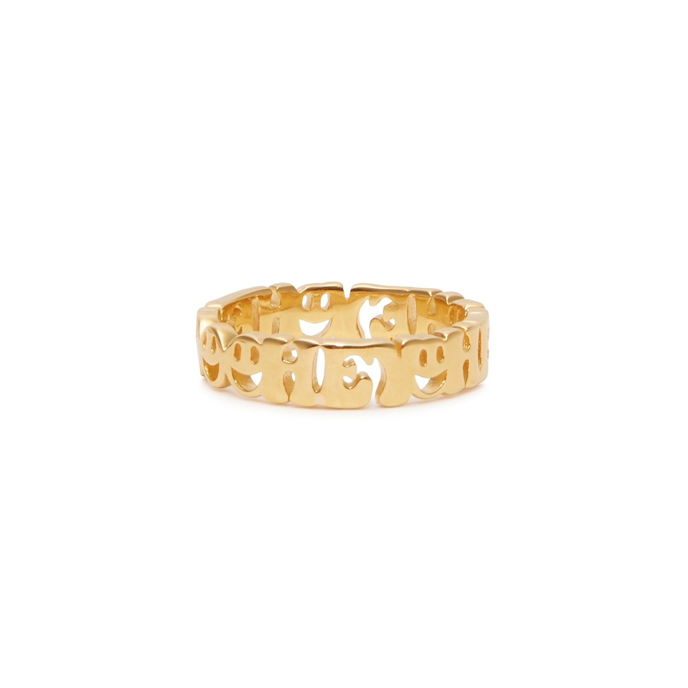 Missoma Say Hey 18kt Gold-plated Ring - N