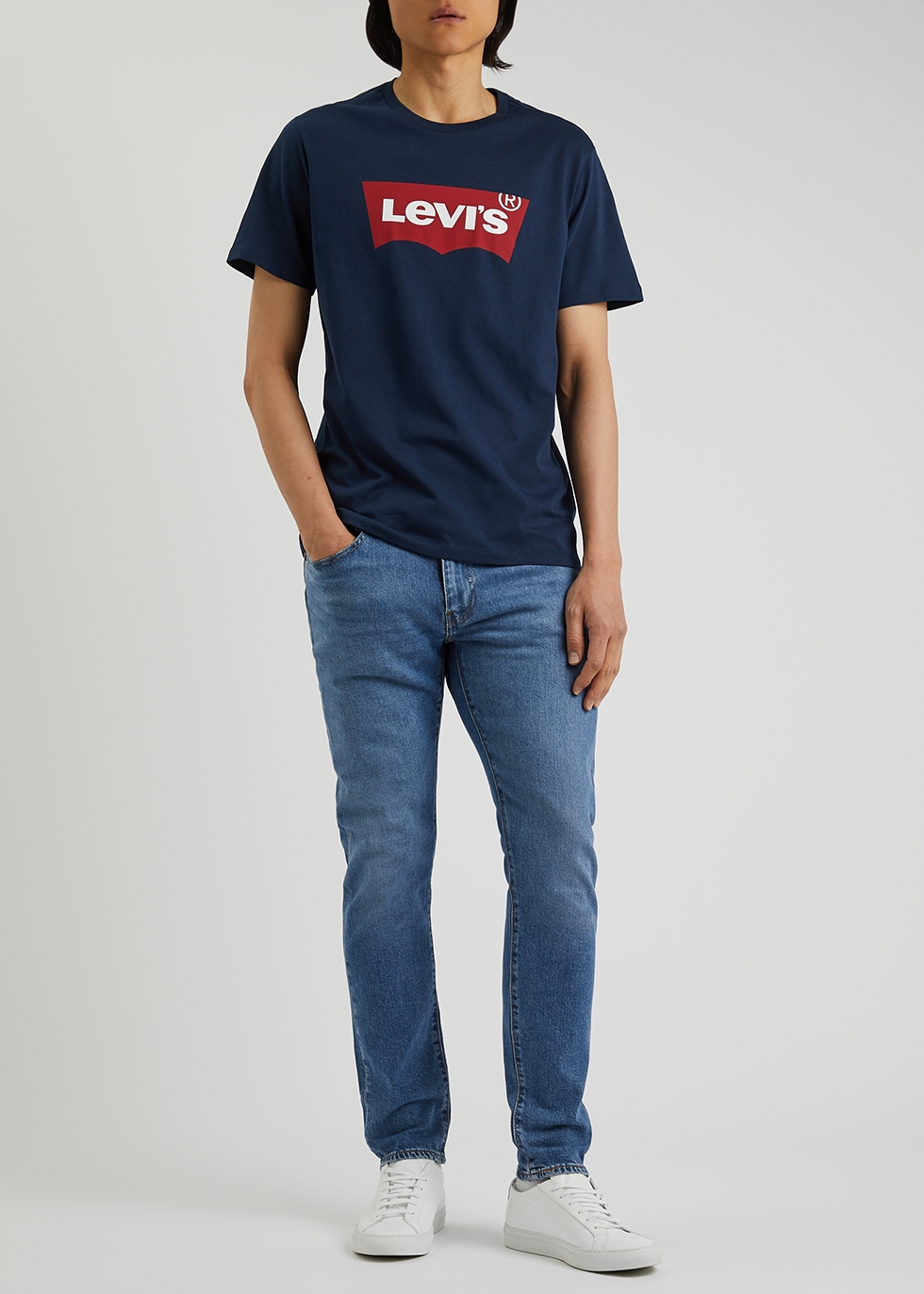 Levi's Black cotton T-shirt - Harvey Nichols