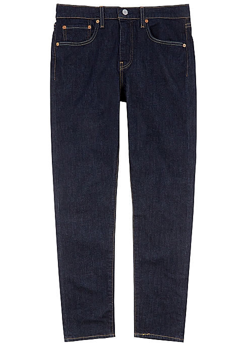 Levi's 512 indigo slim-leg jeans - Harvey Nichols