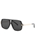 Cinnamon black aviator-style sunglasses - FOR ART'S SAKE
