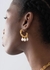 Molten pearl and 18kt gold-plated hoop earrings - Missoma
