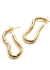 Molten Ovate 18kt gold-plated hoop earrings - Missoma