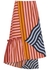 Striped cotton-poplin midi skirt - Brøgger