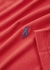 Red logo-embroidered cotton T-shirt - Polo Ralph Lauren
