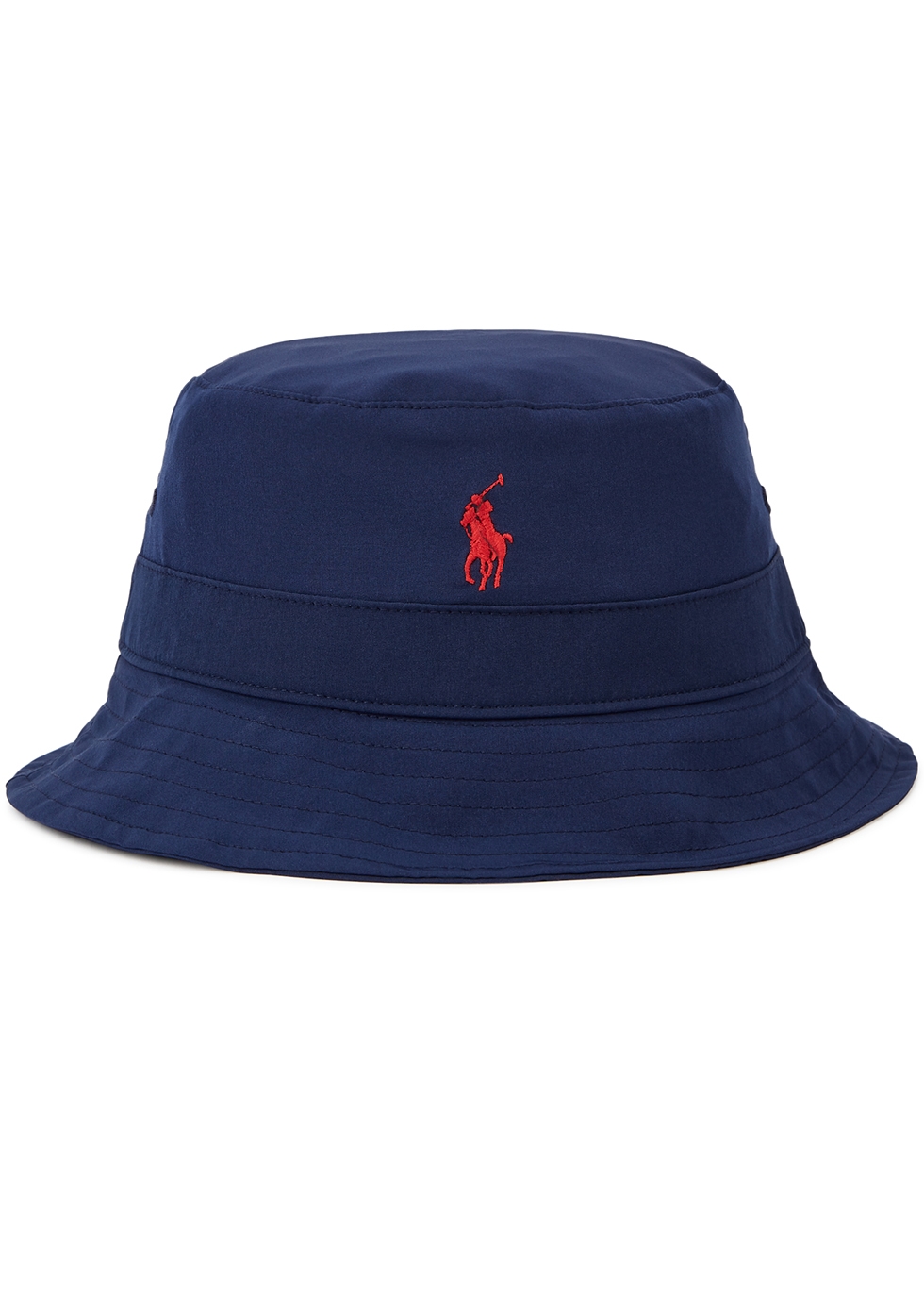 Polo Ralph Lauren Navy logo bucket hat | Smart Closet