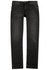Lean Dean black slim-leg jeans - Nudie Jeans