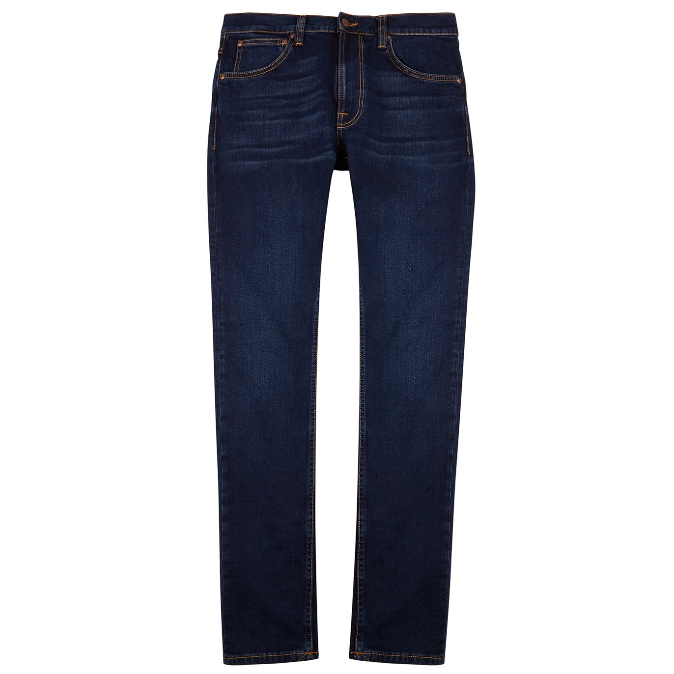Nudie Jeans Lean Dean Indigo Slim-leg Jeans - Dark Blue - W30