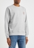 Frasse grey logo cotton sweatshirt - Nudie Jeans